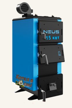 Твердопаливний котел Neus Q 15 кВт