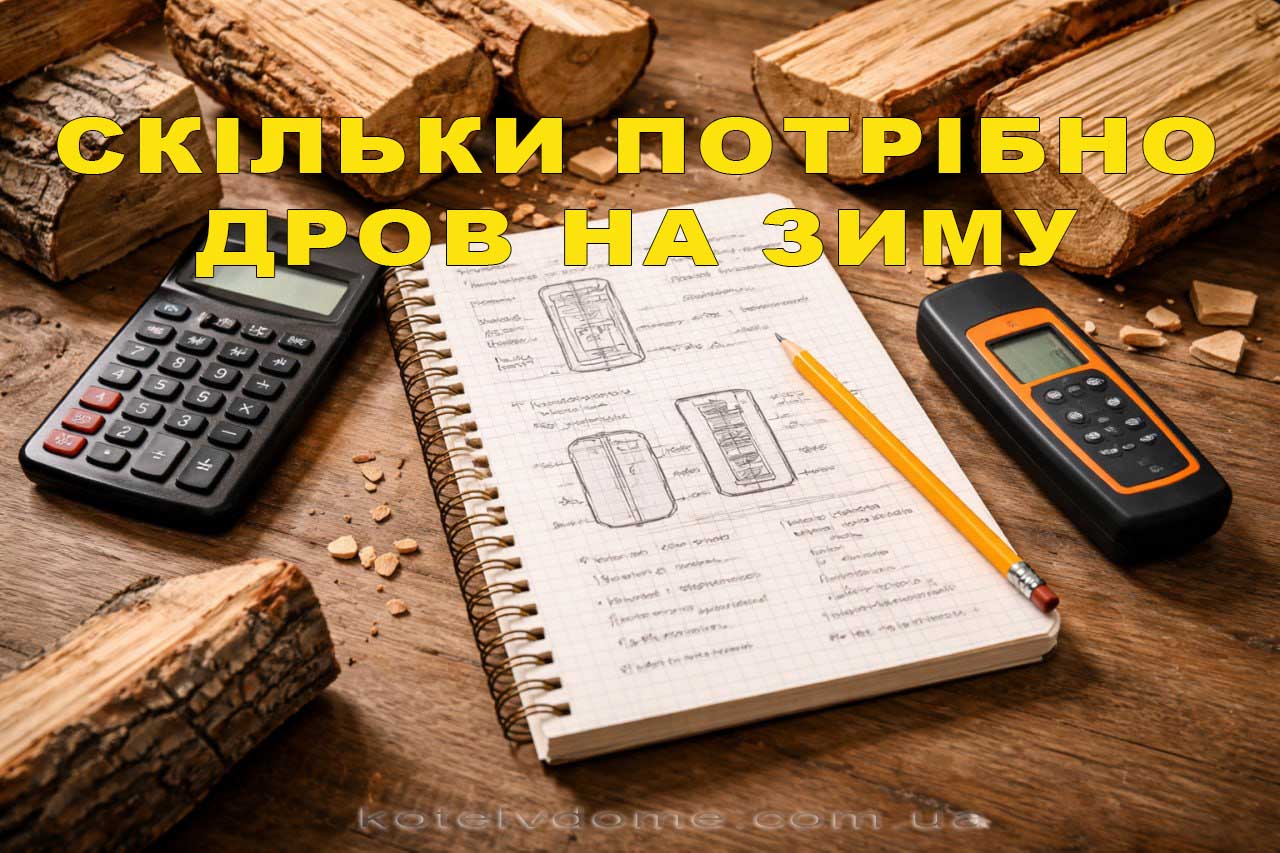 Скільки дров потрібно на опалювальний сезон