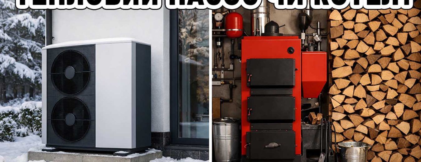 Тепловий насос чи твердопаливний котел – що вигідніше